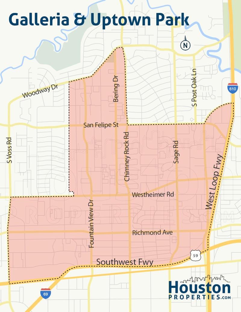 bản đồ của Columbia, Houston