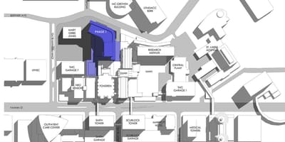 Giám lý bệnh viện Houston bản đồ